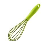 LUOFANG Mini Silikon Eierschläger, robuster Hand Schneebesen, Creme Schaum Hersteller, Rutschfester Eiermixer, Silikon Eier Schneebesen, tragbar