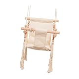 TTETTZ Swing Bouncer Holz Hanging Swing Toy für Schlafzimmer Spielplatzgarten