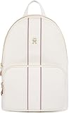 Tommy Hilfiger Damen Rucksack Poppy Mittelgroß, Elfenbein (Ecru Corp), Einheitsgröße
