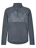Ziener Unisex Kinder JONKI Skipullover, Skirolli, Funktions-Shirt | Langarm, atmungsaktiv, Fleece, Ombre, 164