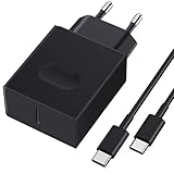 45W USB C Schnellladekabel und Schnellladegerät Ladegerät für Samsung Galaxy S24/S23/S22/S21/S20/Note20/S10/S9/A73/A53/A13/Tab S8 with 2M Kabel, Nanaisse USBC Ladekabel Netzteile Adapter Ladestecker