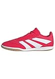 adidas Unisex Predator Club Sala Indoor Football Boots Fußballschuhe, Lucid red/FTWR White/core Black, 42 2/3 EU