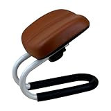 Générique Yoga Bench, Meditation Stool, ergonomisch, rutschfest, mit Metallrahmen und PU-Kissen, Hip-Unterstützung, Höhenverstellung für Zuhause, Studio, Entspannungsecken, 1800 g