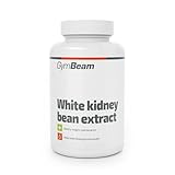 GymBeam Weiße Kidneybohnen Extrakt - Phaseolus vulgaris, 1500 mg, Verhältnis 20:1, Kohlenhydratblocker, Appetitzügler, Gewichtsabnahme, vegan, 90 leicht zu schluckende Kapseln