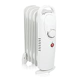 alpina Ölheizkörper YL-B12-5A - Radiator - mit Thermostat - 5 Lamellen - Überhitzungsschutz - 650 Watt