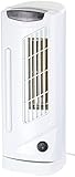 Sichler Haushaltsgeräte Rotorloser Ventilator: Tisch-Säulenventilator VT-130.T mit 90°-Oszillation, 3 Stufen, 25 W (Tower-Ventilator, Ventilator ohne Rotorblätter, Kühler)