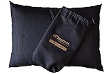 Carinthia Outdoor Reisekissen mit G-Loft Füllung 30 x 40 cm mit kleinem Packsack - Ideal für Schlafsäcke - nur 130g Gewicht (Schwarz)