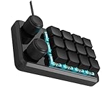 12 Makro-Pad für Gamer und professionelle RGBs, beleuchtet, programmierbar mit Typ-C-Kabelhand-Makro-Tastaturen