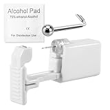 Einweg-Piercer Guns Fast WARRIOR 1pcs Sicherheit und schmerzlos für NostrilJewels Alkoholtupfer Steril Geeignet für Frauen und Männer