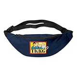 Spreadshirt TKKG Logo Ein Fall Für TKKG Gürteltasche, One size, Navy