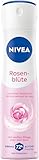 NIVEA Rosenblüte Deo Spray, Anti-Transpirant schützt 72h vor Schweiß und Körpergeruch, Deodorant mit sinnlichem Rosenblüten-Duft (150 ml)