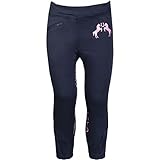 HKM Pink Pony Hose 6900 Dunkelblau 134