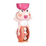 Bad Spielzeug, Wassermühle Bad Spielzeug, Saugnapf Form Pädagogisches sensorisches Spiel Für Schwimmbad Reise Hotel Hause Alter 3+ Mädchen