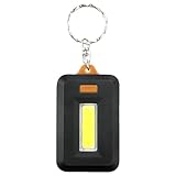 COV Arbeitslicht mit Schlüsselring: 3 W tragbares Schlüsselanhängerlicht, 3 Lichtmodi, COV-Batterie, Taschenlampe für Camping, Wandern, Camping, Klettern/Rucksackreisen