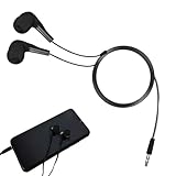 In-Ear-Kopfhörer, kabelgebunden, In-Ear-Kopfhörer, Ohrstöpsel mit Kabel, Kinder-Ohrhörer für Schule, 3,5-mm-Klinkenstecker, bequeme Plug-In-Ohrhörer, Handy-Zubehör für Handys, Laptops, Kinder