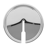 HOODANCOS Teigspenderdeckel Fleischbällchen Teigtrichterdeckel Oktopusbällchen Kochwerkzeug Trichterdeckel Aus Edelstahl Kochzubehör Cupcake Werkzeug Backtrichterabdeckung Silber