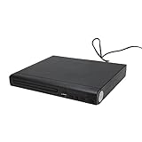 DVD Player für Fernseher, DVD Spieler für Fernseher DVD Player für TV mit Kabel und Fernsteuerung, Unterstützt 720P für DVD CD DA MP3 CD R CD RW (EU-Stecker)