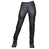 HOMDECR Damen Slim Fit Motorrad Jeans Mit Protektoren Knie Und Hüftprotektoren Stretch Slim Fit Denim Motorradhose Cargo Motorradjeans Schutzhose Biker Pants (S)