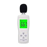 Digitaler Schallpegelmesser, Geräuschprüfer, Dezibelmesser, Handgerät, Audio, Schallpegelmesser, Messbereich 30–130 dB