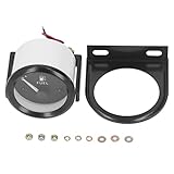 Aramox Motorrad-Tankanzeige, 2in 52mm Fuel Level Gauge Motorrad Fuel Tank Meter mit LED-Hintergrundbeleuchtung für Benzinmodifizierte Modelle