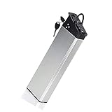 SDAJS Li-Ionen-Akku 48 V 52 V Lithium-Akkupack 10 Ah 13 Ah 15 Ah 17,5 Ah wasserdichte Lithium-Batterie 48 V 52 V für 250 W-1500 W Motor mit Ladegerät