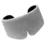 Eye Blinders on Sleeping, Travel Light Blocking Sleep Mask, Reusable Elastic Smooth Eyeshade with Comfortable Fit, Lightweight Sleep Cover for Flying Train Home Use
