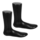 Cabilock 2 Stück Teiliges Fußmannequin für Socken Realistisches Damenmodell aus Robustem Kunststoff Stabiler Sockendisplayhalter für Schuhgeschäfte Tragbar Detailreiche Oberfläche