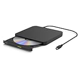 Hitachi LG GP96Y Externer CD DVD Laufwerk USB C, Brenner Laufwerk für Android, Portable Player Brenner Kompatibel mit PC (Windows, Mac, Fire)