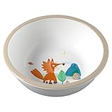 HABA Kinderschüssel Wald – Praktische Melamin-Schüssel – Rutschfest – Spülmaschinengeeignet – Ab 12 Monaten – 2012440003