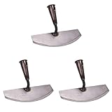 YARNOW 3 Stücke Schwere Zubehör Bagger Rasenfräse Farm Manuelle Weeder Harken Graben Tragbaren Langlebigen Pflanzen Werkzeuge Landschaftsbau Schaufel Bodenzieher Camping Grubber