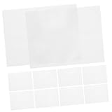 Ipetboom 10 Stück Teiliges Silikon Dehydrator Matte Wiederverwendbare Antihaftbeschichtete Dampfgarer Einlage Hitzebeständig Lebensmittelecht für Dörrautomat Backofen Mikrowelle