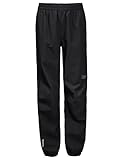 Jack Wolfskin Unisex Kinder Rainy Days Pants K Regenhose, Schwarz, 152 EU