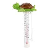 iplusmile 1 Stück Badewannen-Thermometer badewannenspielzeug thermometer schwimmthermometer pool thermometer Schwimmbecken Schwimmbad Tierthermometer Badethermometer Plastik