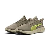 PUMA Erwachsene SOFTRIDE Carson Laufschuhe 45 Velvet Moss Loden Green Yellow Alert Brown