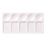 Liquitex 4870177 Kleine Rechteck-Palette für Acrylfarben, Ölfarben und Aquarellfarben