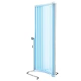 XUTNZA Vertikale Bräunungssonnenlampe,Selbstbräunungs-Schönheitsmaschine,360°drehbar,Zeitfunktion Und Steuerbare Stabile Lichtquelle, Natürliche,gesunde, Gleichmäßige Und Lang Anhaltende Bräune