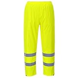 Portwest Herren H441 Regenhose mit hoher Sichtbarkeit , Gelb, 6XL EU