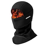 AEROWYN Sturmhaube Motorrad Winter Balaclava Skimaske Warme Fleece Winddicht Sturmmaske für Outdoorsports Radfahren Ski Motorrad Herren Damen Einheitsgröße