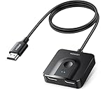 UGREEN HDMI Switch 4K 60Hz HDMI Splitter 2 in 1 Out oder 1 in 2 Out Verteiler Bidirektional HDCP 2.2 3D HDR CEC für PS5/4, Xbox, TV, PC, Monitor, Projektor usw.