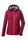 Killtec Damen Softshelljacke/Outdoorjacke mit Kapuze KOS 89 WMN SFTSHLL JCKT; dunkelrose, 50, 39138-000