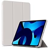 IAMKHO Hülle für iPad Air 11 Zoll M3/M2 (2025/2024), iPad Air 5/4 (10,9-Zoll, Modell 2022/2020, 5./4. Generation), Weicher TPU Stoßfeste Schutzhülle mit Auto Schlafen/Wachen (Grau)