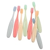 SEWOART 8Stücke Kinderzahnbürsten aus Weiche Borsten für Gründliche Ergonomischer für Praktische Zahnhygiene