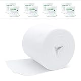 ARNOMED Trockene Desinfektionstücher, 140 Dry Wipes zur Desinfektion von Flächen, 8 Vliesrollen für Spendereimer, Desinfektionstücher für Flächen fusselfrei, Putztücher Werkstatt kratzfrei, Vliestuch