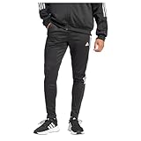 adidas Herren Tiro Hose Trainingshose, Schwarz/Weiß, Klein