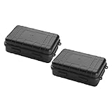 TOYANDONA 2Stücke Survival Organizer Wetterfeste Aufbewahrungsbox für Camping Outdoor Aktivitäten Multifunktionale Überlebensbehälter Langlebig Kompakt für Wandern