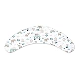 Totsy Baby Stillkissenbezug XXL Seitenschläferkissen Baumwolle - Pregnancy Pillow Schwangerschaftskissen Bezug für Lagerungskissen Oeko-Tex