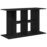 vidaXL Aquariumständer Schwarz Eichen-Optik 100x40x60 cm Holzwerkstoff, Aquarienschrank, Aquarienunterschrank, Aquarienständer, Aquariumunterschrank