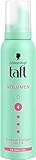 Schwarzkopf Taft Schaumfestiger Volumen (150ml), Haltegrad 4, Haarschaum für feines Haar, volumengebendes Mousse, verhindert Föhnschäden, ohne zu verkleben, vegane Formel*