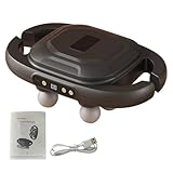 Muskelmassagegerät - Type-C Aufladbar Mit 6 Verstellbaren Massageköpfen | Fitnessgeräte Und Zubehör Für Bauch Po Beine Oberschenkel Arme Und Rücken Für Frauen Unter Der Dusche