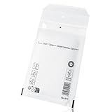 Switory 25stk Luftpolsterumschläge Polsterumschlag Versandtaschen A1(120 x 175 mm) 11/A, Weiß Luftpolstertaschen geeignet für DIN A5, Versandverpackung mit Selbstklebeverschluss
